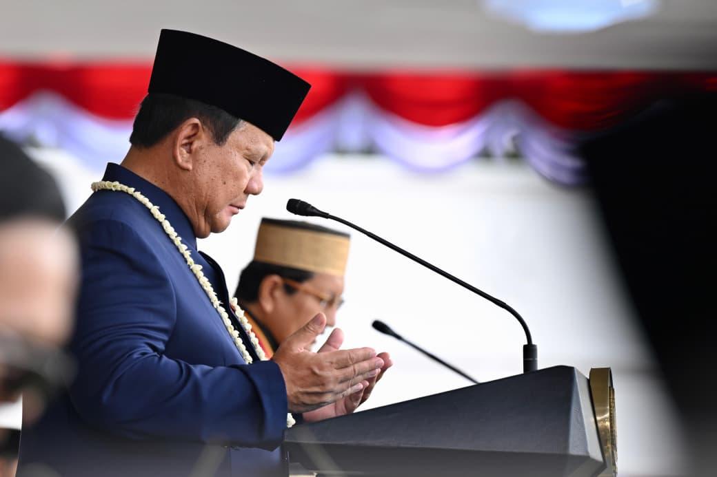 81 Tahun Merdeka, Prabowo Pilih Berdoa untuk NTT di Puncak Upacara Kemerdekaan